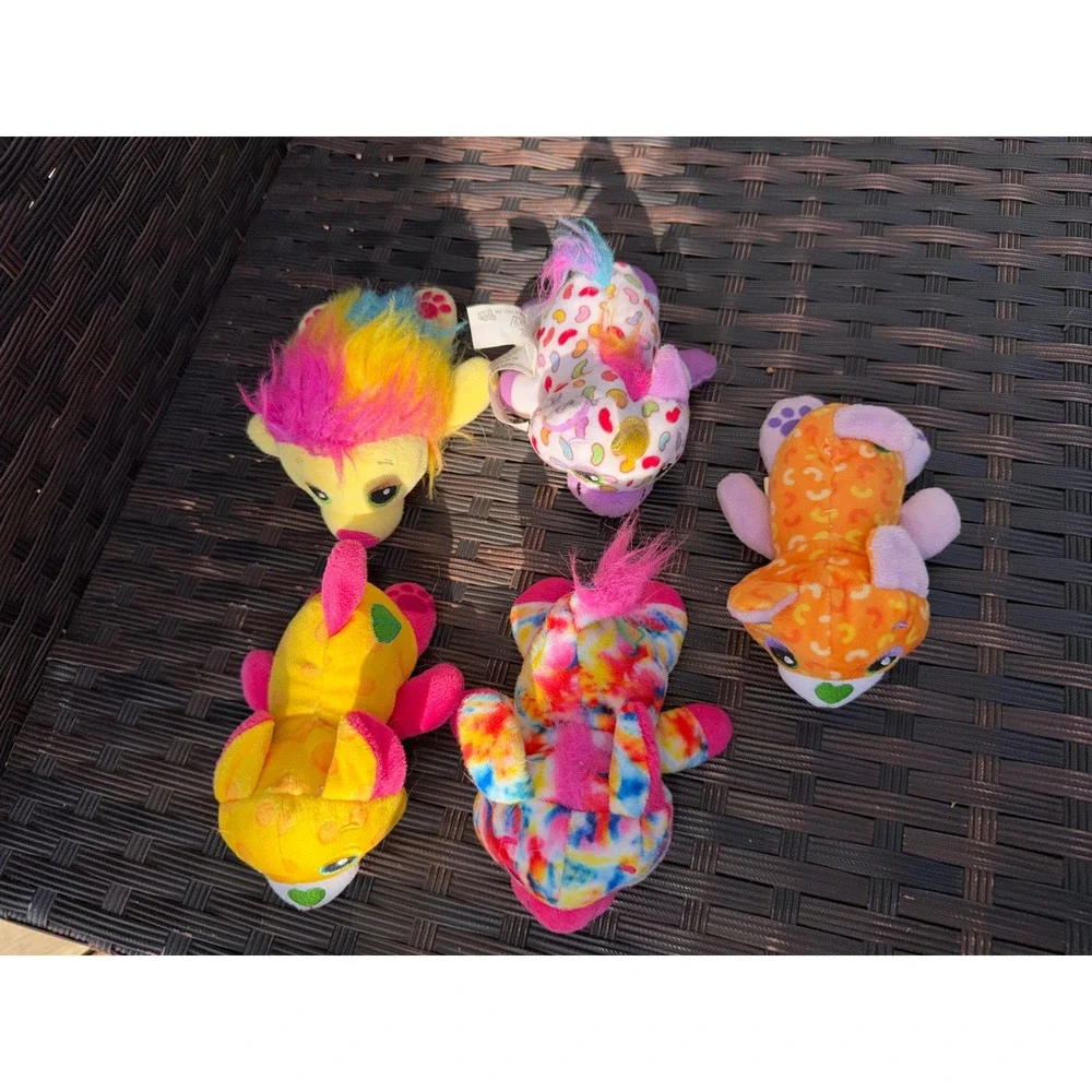 Lot of 5 Cutetitos Babitos Mini Plush Stuffed Animals‎ Basic Fun Colorful Toys